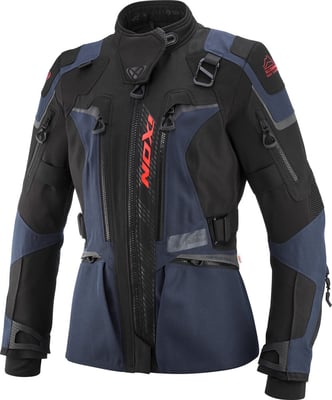Ixon Odin Lady Parka Navy/Black/Bright Red 3047