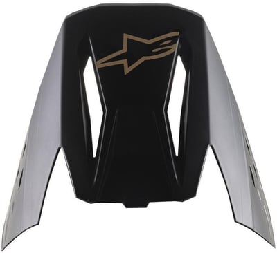 Alpinestars Visor S-M5 - Solid Black Brown Matt 1187 Alpinestars Visor S-M5 - Solid Black Brown Matt 1187