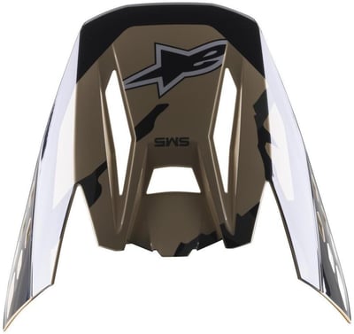 Alpinestars Visor S-M5 - Rover Sand Tangerine Camo Glossy 8049 Alpinestars Visor S-M5 - Rover Sand Tangerine Camo Glossy 8049