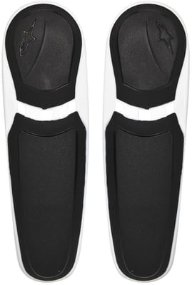 Alpinestars Replacement Toe Slider White Black 21 Alpinestars Replacement Toe Slider White Black 21