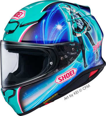 Shoei NXR 2 Hatsune Miku TC-4