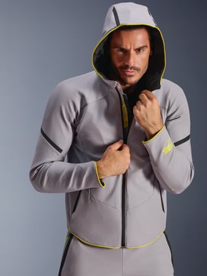 Alpinestars Aeroshell Wp Jacket Mid Gray Yellow Fluo 9116