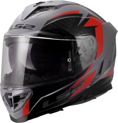 LS2 FF818 Storm III Dynamo Grey Red