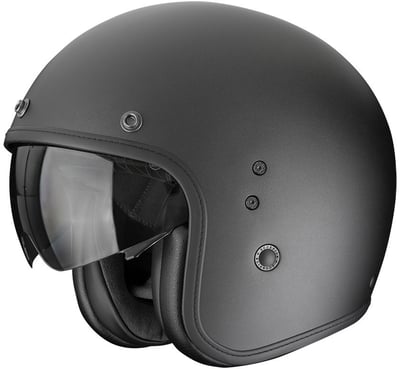 Scorpion Belfast EVO Solid Matt Pearl Black