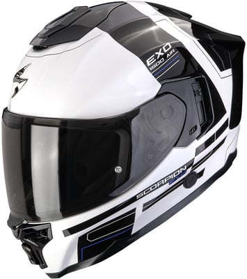 Scorpion EXO-1500 AIR Dual White/Black/Blue