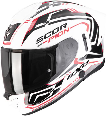Scorpion EXO-530 AIR Slope White/Black/Red