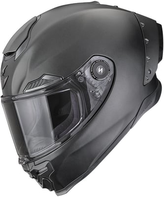 Scorpion EXO-RACE AIR Solid Matt Pearl black