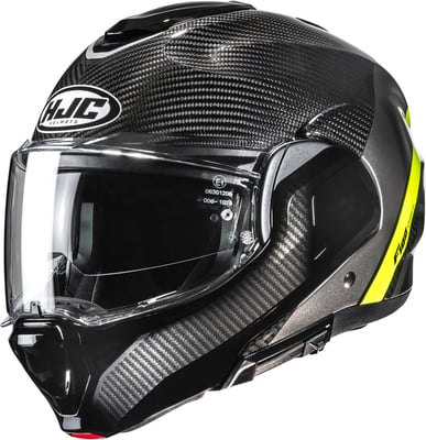 HJC F100 Carbon Stan Black/Yellow 187