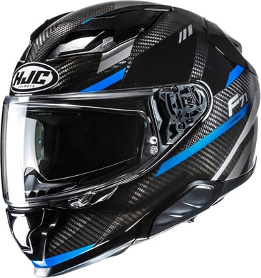 HJC F71 Carbon Esira Black/Blue 185
