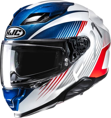 HJC F71 Catos White/Red 235