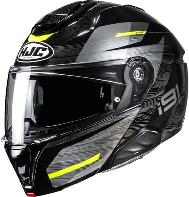 HJC i91 Dusk Black/Yellow 187