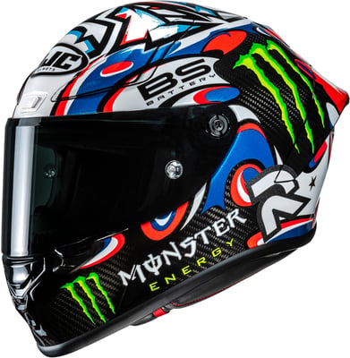 HJC RPHA-1 V2 Carbon Quartararo Le Mans III White/Blue 253