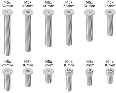 Quad Lock Replacement Screw Set Quad Lock Replacement Screw Set