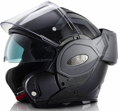 VITO Systeemhelm Reverse Black/Grey
