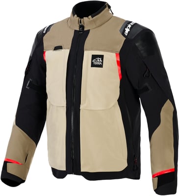 Alpinestars Andes Pro Drystar® Xf Jacket Walnut/Aluminum