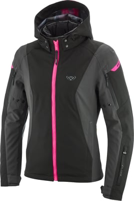 Ixon Burning Lady Jacket Anthracite/Black/Pink