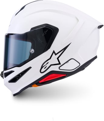 Alpinestars S-R7 Solid White Glossy