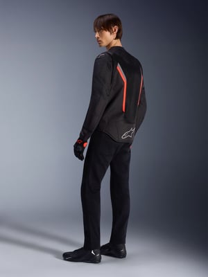 Alpinestars Ast V3 Air Jacket Black/Dark Gray/Red Fluo