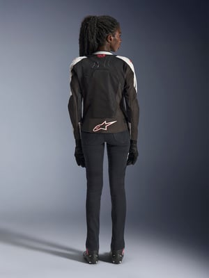 Alpinestars Stella Smx Air Jacket Ice Gray/Black/Coral Fluo