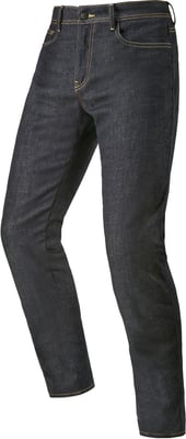 Alpinestars Cult-8 Stretch Denim Motorjeans Rinse Blue