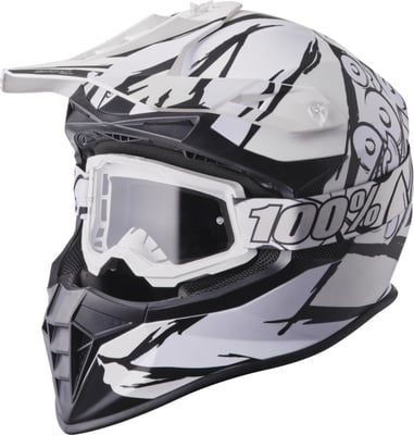 GMS Fortis Graffi Matt Black/White