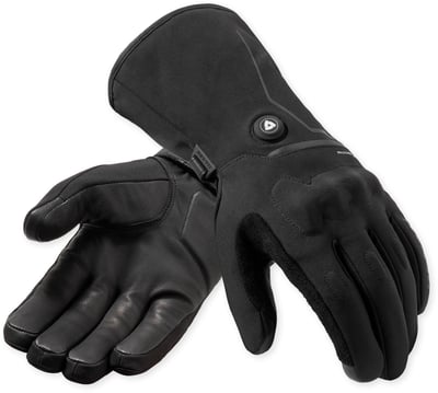REV'IT Freedom 2 H2O Heated Gloves Black REV'IT Freedom 2 H2O Heated Gloves Black
