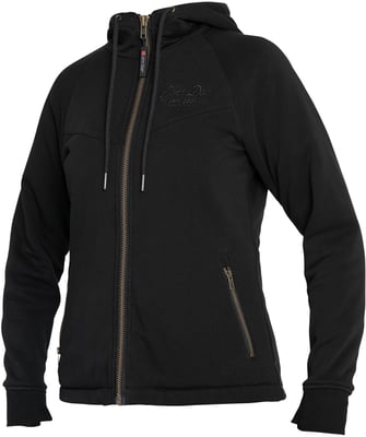 John Doe XTM Hoodie Women V2 Motorhoodie Black