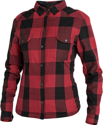 John Doe Motoshirt Women Jacket Black/Red