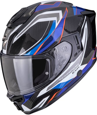 Scorpion EXO-1500 AIR Carbon Hydro Black/White/Blue