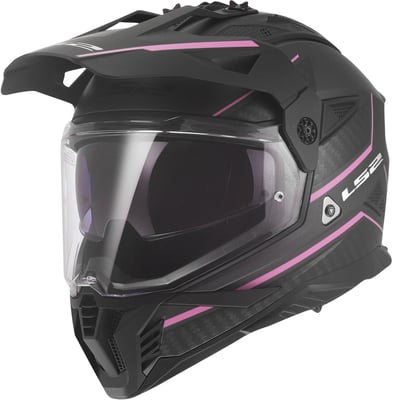 LS2 MX702 Pioneer II Atron Grey Pink