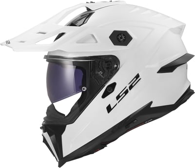 LS2 MX707 Explorer Evo Solid White