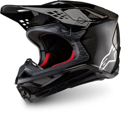 Alpinestars Supertech S-M10 Fame Black Carbon Matt & Glossy 1902
