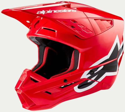 Alpinestars S-M5 Corp Bright Red Glossy 3010