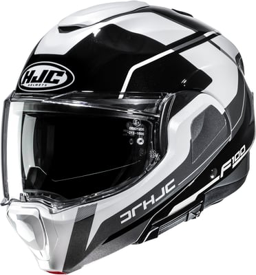 HJC F100 Astra Black/White 128
