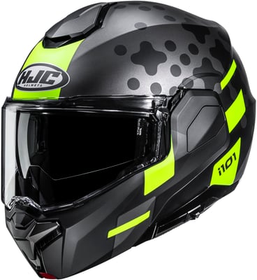 HJC i101 Astel Grey/Yellow 870