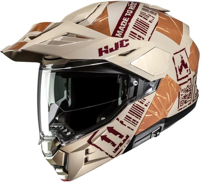 HJC i80 Reign Beige/Brown 717