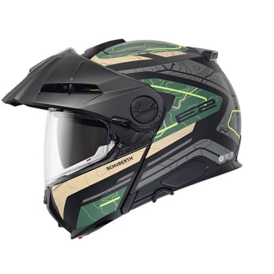 Schuberth E2 Expedition Black/Green 147