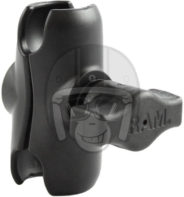 RAM Double Socket Arm For B Size 1" Balls Short RAM Double Socket Arm For B Size 1" Balls Short