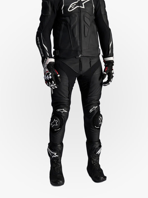 Alpinestars Missile V3 Leather Trousers Black 10 Alpinestars Missile V3 Leather Trousers Black 10