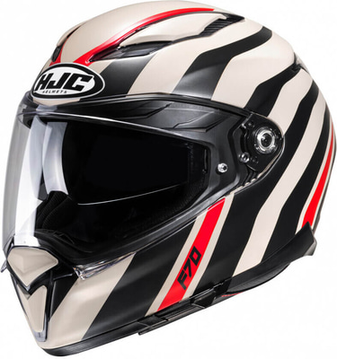 HJC F70 Galla Beige/Red 713 HJC F70 Galla Beige/Red 713
