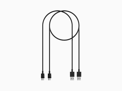 Quad Lock Weatherproof Wireless Charger Cable Kit Quad Lock Weatherproof Wireless Charger Cable Kit