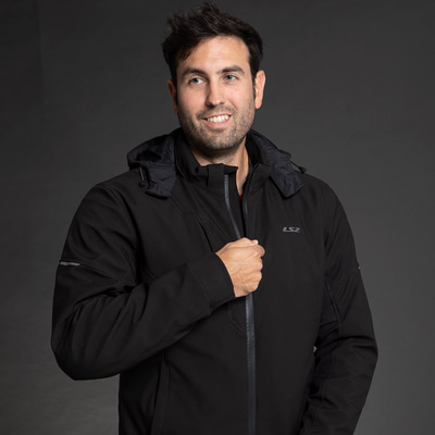 LS2 Bolton Man Jacket Black
