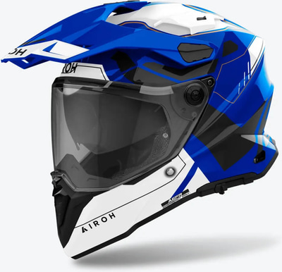 Airoh Commander 2 Reveal White/Blue