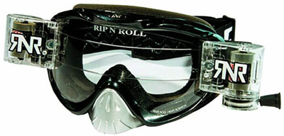 Rip n Roll Goggle Hybrid + Roll-Off Black Rip n Roll Goggle Hybrid + Roll-Off Black