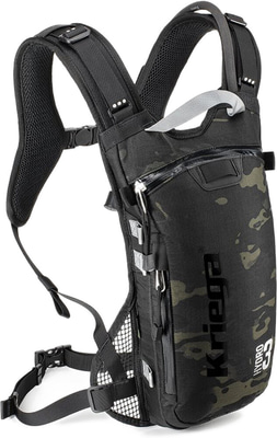 Kriega Backpack Hydro 3 Black/Green