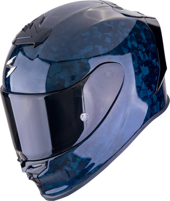 Scorpion EXO-R1 EVO AIR Carbon Onyx Blue