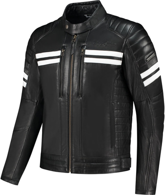 Rusty Stitches Steve Jacket Black/White 104