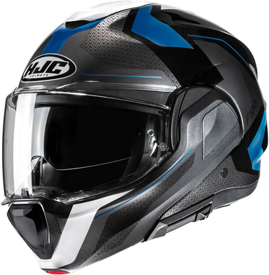 HJC F100 Bios Grey/Blue 852