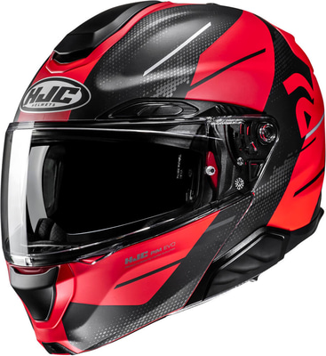 HJC RPHA-91 Blat Black/Red 130