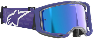 Alpinestars Vision 8 Corp Goggle Purple/Mirror Blue Alpinestars Vision 8 Corp Goggle Purple/Mirror Blue